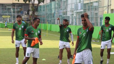 বাংলাদেশ দলের অনুশীলন