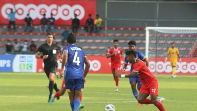 শ্রীলঙ্কার বিপক্ষে ১-০ গোলে এগিয়ে বাংলাদেশ