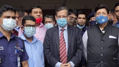 গান্ধী আশ্রম ট্রাস্টে আইনমন্ত্রী ও পররাষ্ট্রমন্ত্রী