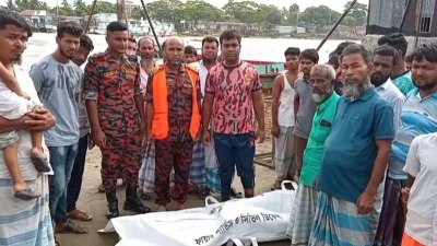 নদী থেকে যুবকের লাশ উদ্ধার