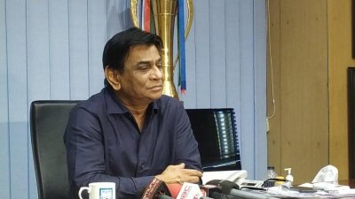 বাফুফে সভাপতি কাজী সালাউদ্দিন।