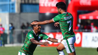 গোলের গোলে এগিয়ে যায় বাংলাদেশ