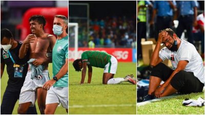 বাজে রেফারিংয়ে স্বপ্নভঙ্গ। এভাবেই কান্নায় ভেঙে পড়েন বাংলাদেশের খেলোয়াড় ও সমর্থকরা