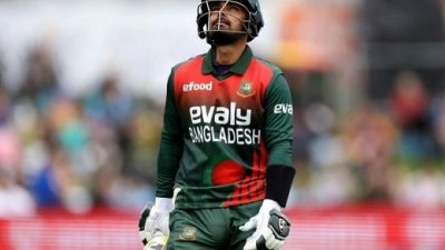 লিটনের বিদায়ে ভাঙলো ২০২ রানের পার্টনারশিপ