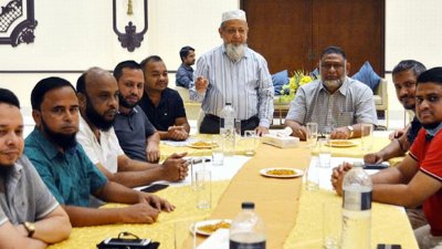 পেট্রোলিয়াম ওনার্স অ্যাসোসিয়েশনের সিলেট বিভাগীয় শাখার নেতাদের সভা