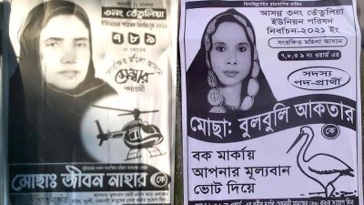 তেঁতুলিয়ায় ভোটের মাঠে মায়ের প্রতিদ্বন্দ্বী মেয়ে