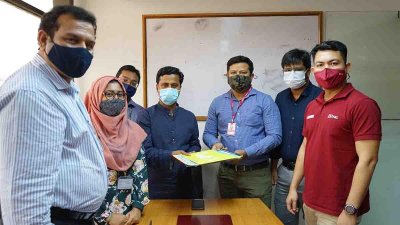 ব্র্যাক ও হ্যালোটাস্কের চুক্তি সই অনুষ্ঠান