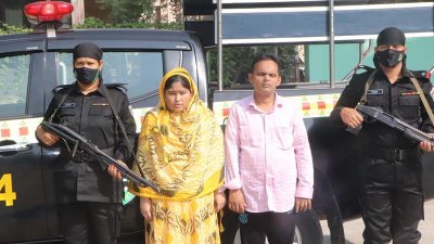 লাকি আক্তার ও জসীমউদ্দীন
