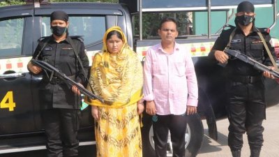 আটক জসিম ও তার স্ত্রী