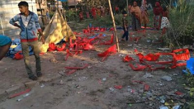 লক্ষ্মীকুন্ডা ইউপি নির্বাচনকে কেন্দ্র করে আওয়ামী লীগের চেয়ারম্যান প্রার্থী ও বিদ্রোহী প্রার্থীর সমর্থকদের মধ্যে সংঘর্ষ