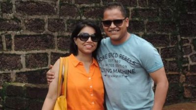 নিহত কর্নেল ও তার স্ত্রী
