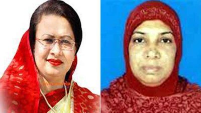 জোৎস্না আরা ও ফারহা দিবা খান সাথী