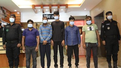 গ্রেফতার ব্যক্তিরা
