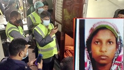 এমভি কুয়াকাটা-২ লঞ্চের কেবিন থেকে ওই নারীর লাশ উদ্ধার করা হয়