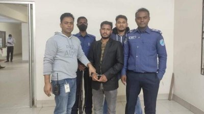 গ্রেফতার শাহ আলম
