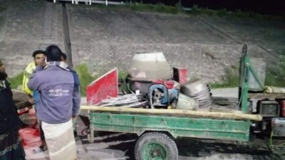 দুর্ঘটনা কবলিত নসিমন