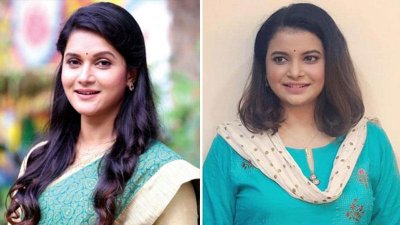 অভিনেত্রী রাফিয়াত রশিদ মিথিলা ও শবনম ফারিয়া