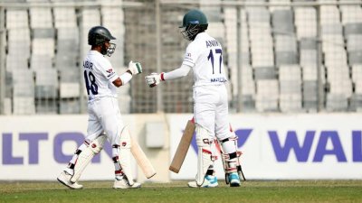 ১৫২ রানের জুটি গড়েন  তাইবুর রহমান ও জাকের আলী