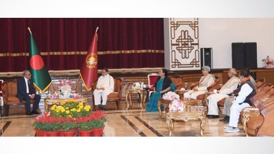 রাষ্ট্রপতির সঙ্গে সংলাপে জাসদ নেতারা