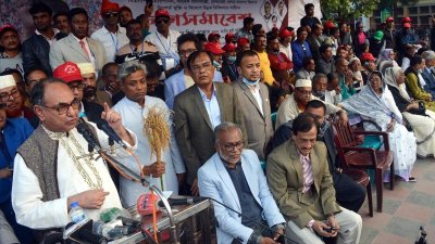 যশোরে বিএনপির গণসমাবেশে মির্জা আব্বাস