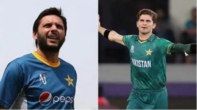 শহীদ আফ্রিদি ও শাহীন আফ্রিদি