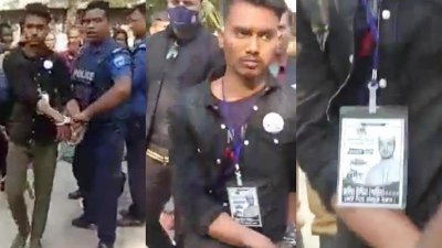 কবিরহাটে ভোটকেন্দ্রে প্রবেশকালে অস্ত্রসহ যুবক আটক