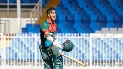 বাংলাদেশ যুব দলের টপ অর্ডার ব্যাটার প্রান্তিক নওরোজ নাবিল