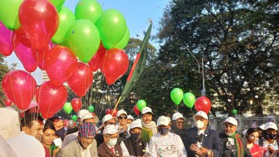 ‘মুজিব’স বাংলাদেশ’ শীর্ষক সাইকেল র‌্যালি উদ্বোধন করেন  বেসামরিক বিমান পরিবহন ও পর্যটন  প্রতিমন্ত্রী মো. মাহবুব আলী