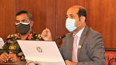 সভায় ডিএনসিসি মেয়র আতিকুল ইসলাম