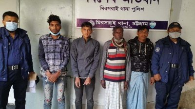 হত্যা মামলায় গ্রেফতার আসামিরা