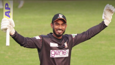 বরিশাল ফরচুনের ব্যাটার মুনিম শাহরিয়ার।