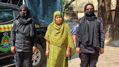 দুই শিশু হত্যা মামলার আসামি মাজেদা বেগম