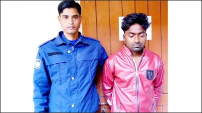 ধর্ষণের অভিযোগে গ্রেফতার হৃদয় (ডানে)