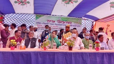 হাতিয়ায় শতভাগ বিদ্যুতায়নের লক্ষ্যে নিঝুম দ্বীপে সাবমেরিন ক্যাবল স্থাপন উদ্বোধন
