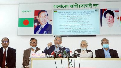 আওয়ামী লীগের ফাঁদে জনগণ আর পা দেবে না: মির্জা ফখরুল