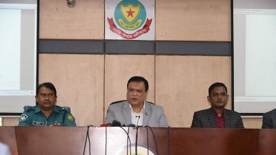 ডিএমপির সংবাদ সম্মেলন
