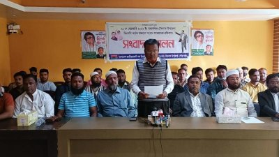 কক্সবাজার জেলা বিএনপির সভাপতির বিরুদ্ধে সংবাদ সম্মেলন