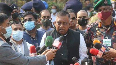 স্বরাষ্ট্রমন্ত্রী আসাদুজ্জামান খান কামাল