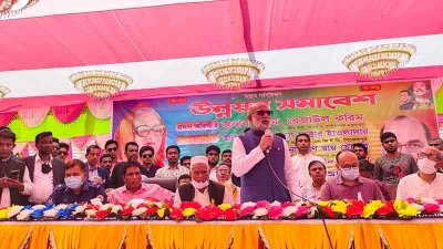 ন্নয়ন সমাবেশে প্রধান অতিথি হিসেবে ছিলেন শ ম রেজাউল করিম
