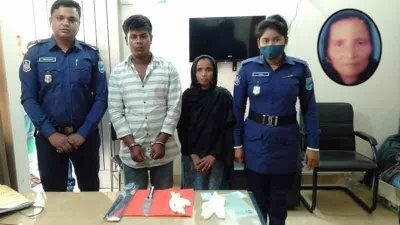 গ্রেফতার শেফালী ও সোহেল