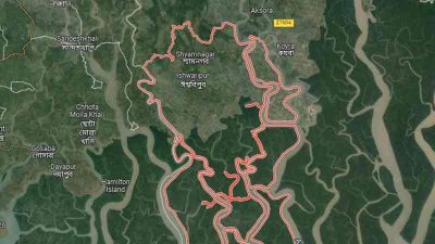 শ্যামনগরের ম্যাপ