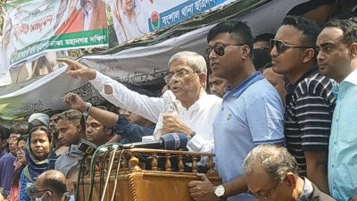 আরও একটা  মুক্তিযুদ্ধে নেমে দেশকে মুক্ত করতে হবে: ফখরুল