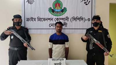 গ্রেফতারকৃত সবুজ ওরফে কোটকা সবুজ