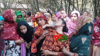 অসুস্থ স্ত্রীকে কুপিয়ে হত্যা, স্বজনদের আহাজারি