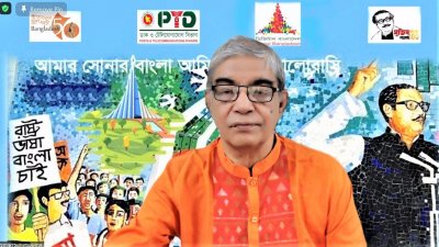 ডাক ও টেলিযোগাযোগ মন্ত্রী মোস্তাফা জব্বার