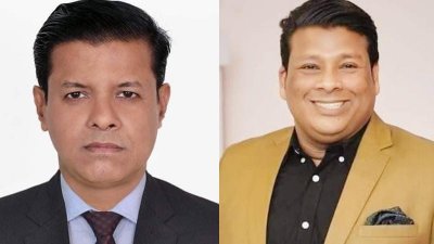 দেবাশীষ নাথ দেবু ও আজিজুর রহমান আজিজ