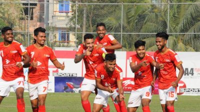 চট্টগ্রাম আবাহনীকে উড়িয়ে দিয়ে বসুন্ধরার উল্লাস।
