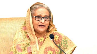 অনুষ্ঠানে প্রধানমন্ত্রী শেখ হাসিনা (ছবি: পিআইডি)