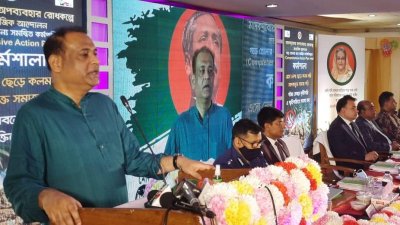 মাদকের বিরুদ্ধেও ঘরে ঘরে দুর্গ গড়ে তুলতে হবে: ভূমিমন্ত্রী