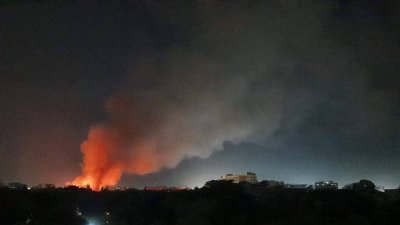 কল্যাণপুর বস্তিতে আগুন